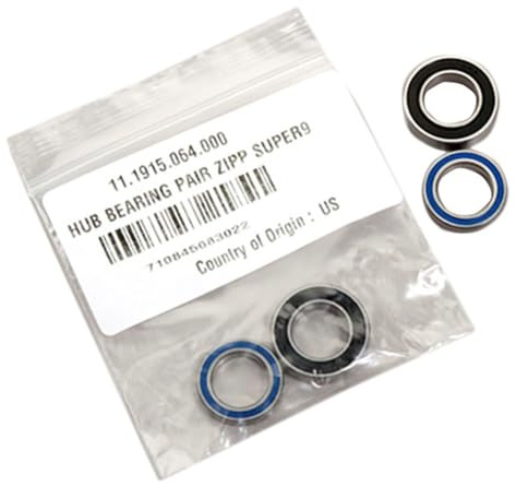 Zipp Kugellager für Super 9 Disc (1 x 61803, 1 x 61903) (1 Paar), 11.1915.064.000