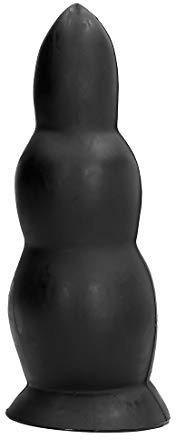 23 x 5-8 cm Plug/Dildo black