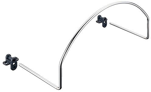 Flex-System Matratzenbügel 2er-Set - Silber - Stahl und Kunststoff - Modern - Ideal bei Motorlattenrosten - Sehr einfache Montage - Passend für fast alle Lattenrostsysteme