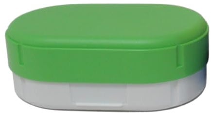 ostprodukte-versand Sonja PLASTIC Brotdose oval höhenverstellbar - DDR Geschenke - für Ostalgiker - Ossi Artikel