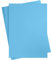 Tonkarton, A2, 420 x 600 mm, 180 g, klares Blau, 10 Blatt