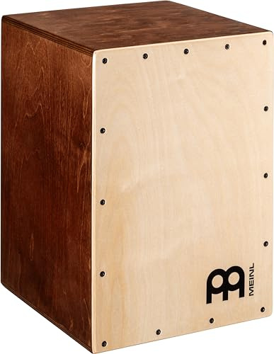Jam Cajon Box Drum with Snare and Bass Tone for Acoustic Music — MADE IN EUROPE — Baltic Birch Wood, Play with Your Hands, 2-YEAR WARRANTY