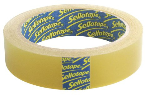 Sellotape Original Golden Tape, 24 mm x 50 m