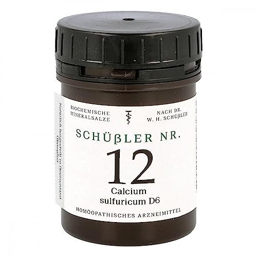SCHÜSSLER Nr.12 Calcium sulfuricum D 6 Tabl 400 St