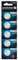 EverActive CR2016 Lot de 5 Piles Bouton au Lithium 3 V