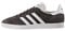 adidas Gazelle, Scarpe da Ginnastica Unisex - Adulto, Grigio Dgh Solid Grey White Gold Met, 43 1/3 EU