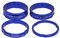 A2Z Schnellspanner eloxiert Headset Stack Spacer, Unisex, Anodized Headset, blau, 1.1/8-Inch