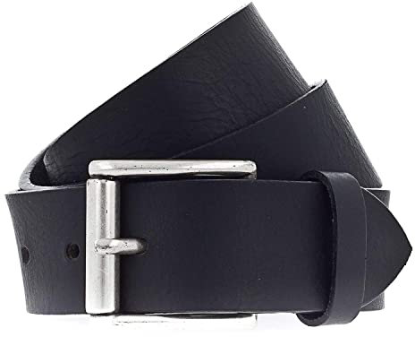 VANZETTI Herren Ledergürtel Made in Germany schwarz 110