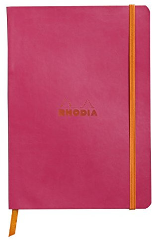 Rhodia 117412C Notizheft (mit weichem Umschlag, liniert, 80 Blatt, DIN A5, 14,8 x 21 cm) 1 Stück himbeer: 33