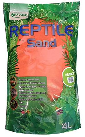 Pettex Reptile Coloured Calci Sand 4L Orange