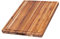 TeakHaus Traditional Schneidebrett Holz M | 51 x 38 x 3,8 cm | Nachhaltiges FSC-zertifiziertes Teakholz Tranchierbrett mit Saftrille | Holzbrett Küche für Gemüse & Fleisch