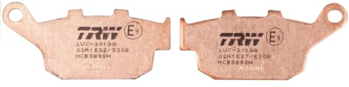 TRW MCB585SH Brake Pad Set Disc Brake Sinter Street Compatible for Triumph Daytona - Rear Axle and Other Vehicles