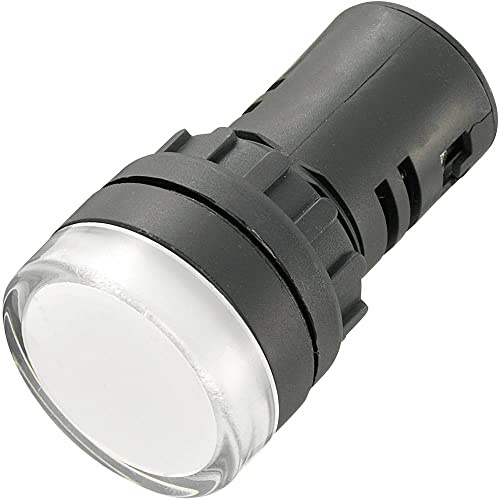 TRU Components 140401 LED Signalleuchte weiß 230V/AC 20mA 1 Stück