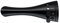 Ulsa 500118 Saitenhalter für Violine, Modell Hill, 2 Feinstimmer, Ebenholz