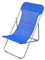 Linea Garden Friend S1622037 - Sdraio beach In acciaio e textilene 450 gr/m², Blu, 70 x 45 x 72 cm