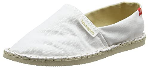 Havaianas Origine III, Alpargatas Unisex Adulto, Blanco (White), 37 EU