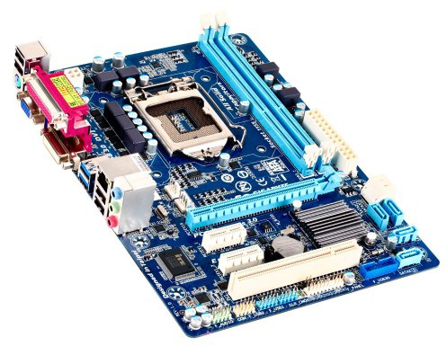 Gigabyte GA-B75M-D3V Sockel 1155 Mainboard (Micro-ATX, 2X DDR3 Speicher, DVI-D, SATA III, 4X USB 3.0)