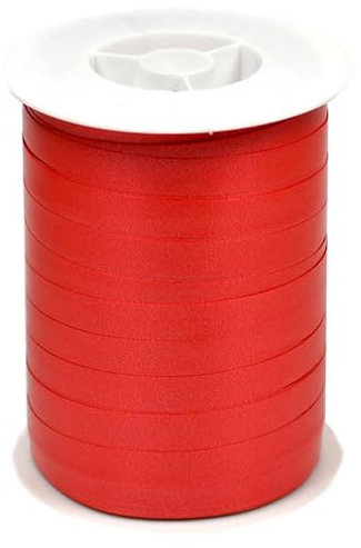 Polyband, Ringelband 10 mm x 250 m (rot)
