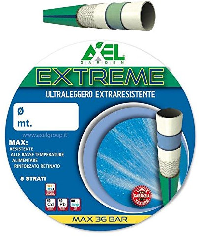 MODELLO:5/8 50 mt TUBO PER IRRIGAZIONE RINFORZATO EXTREME VARIE SEZIONI