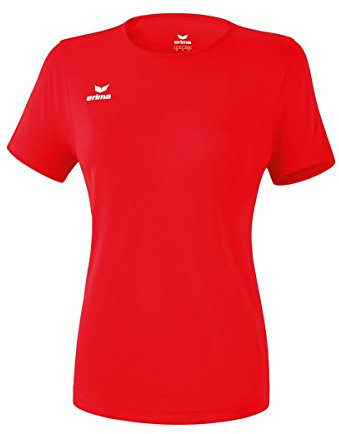 erima Damen Funktions Teamsport T-Shirt (208614), rot, 34