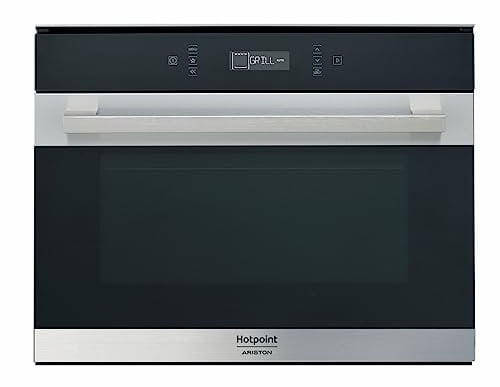 Hotpoint MP 776 IX HA Microonde Class 7, 900 W, 40 Litri, Metallo, Nero