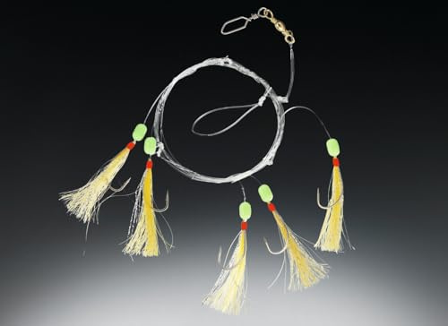 Balzer Makrelenpaternoster 1,80m 5 Haken Gr. 1/0 - Meeresvorfach