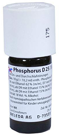 Phosphorus D 25/ Sulfur D 25 aa Dilution 20 ml