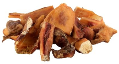 Top Dog Rinderkopfhaut, Premium Qualität, der Kausnack für Hunde, 100% Rind (1 KG)