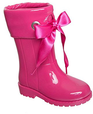 IGOR Campera, Stivali di Gomma Bambina, Rosa (Fucsia W10114), 24 EU