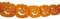 Halloween Girlande Kürbis 4 Mtr schwer entflammbar
