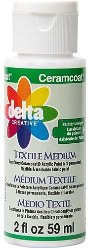 Delta Textile Medium Ceramcoat Peinture Acrylique, 2 oz