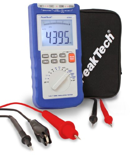 PeakTech 4395 - Multimeter 4000 Counts & 1000V Isolationsmessgerät