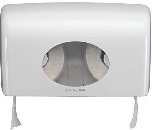 Aquarius, 6992, distributeur de petits rouleaux de papier toilette, blanc, distribution feuille à feuille