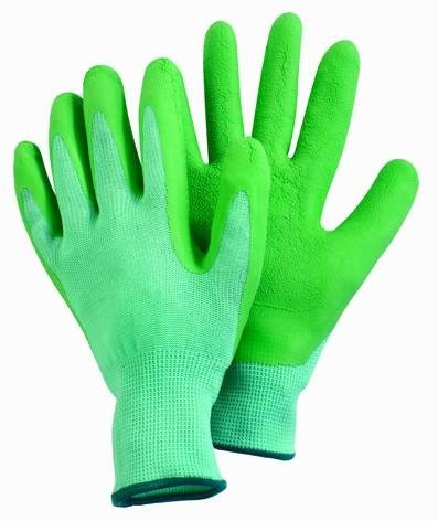Briers Comfi Green Cotton Gardening Gloves Size Medium