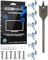 Gripit Blue TV Kit - Pack of 6 - Heavy Duty Plasterboard Fixings for Drywall & Stud Walls, Holds Up to 113kg - for Mounting TVs, Kitchen Cupboards & Boilers - Easy Install & UK Designed