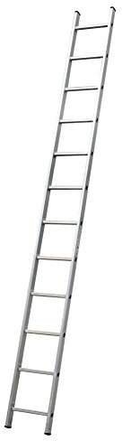 Scala singola in alluminio normativa EN 131, gradini 12