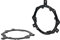 Scosche SAC656 6.5-6.75” Speaker Adapters Compatible with Select 1988-19 Chrysler, Dodge, Jeep & Plymouth Vehicles - 6 1/2 to 6 3/4 Adapter for Car Door Speakers - 1 Pair - See Guide for Vehicle Fit