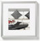 walther design Bilderrahmen silber 30 x 30 cm Aluminium mit Passepartout, Chair Alurahmen AJ330S
