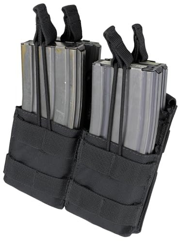 Condor Doppel Stacker M4 / M16 Magazintasche Schwarz