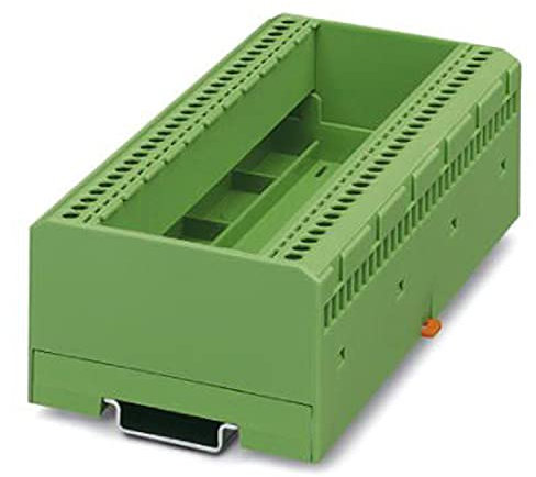 PHOENIX CONTACT EMG150-LG Elektronikgehäuse für Einsetzen Einer Leiterplatte, ohne Schraubanschlussklemmen und Haube, 150mm Breite, Grün, 2 Stück