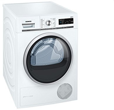 Siemens wt47 W56 a kondenst rockner/A + +/8 kg/Grand écran avec la fin présélection du temps/même de nettoyage automatique/Blanc