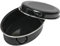 Kochstar Cocotte ovale de tôle Acier 42 cm en Noir, Autre, Negro