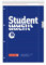BRUNNEN Collegeblock Student Spirale oben | A4, Lineatur 27, 80 Blatt, blau
