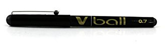 Pilot Rollen-V-Ball, Spitze 0,7 mm, Schwarz
