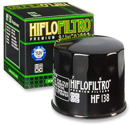 Filtro olio HF138 per Suzuki 600 GSR-650 Gladius-650 SV-V-Strom-1000 SV