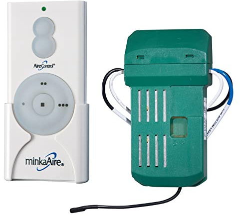 Minka Aire Ceiling Fan Remote RCS223, Hand Held 3-Speed, Full Range Light Dimmer with Receiver