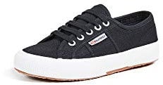 Superga Unisex Cotu Classic Trainers Trainers, Black Fwhite, 5.5 UK