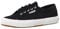 Superga Unisex Cotu Classic Trainers Trainers, Black Fwhite, 5.5 UK