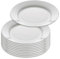 10er SET Teller Ø 27,5 cm mit Fahne/Speiseteller/CASHMERE VILLA/Maxwell & Williams