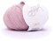 ggh Lacy - Merinowolle mit Seide - 25g Wolle zum Stricken oder Häkeln - Lace-Garn - Farbe 015 - Pastell Rosa